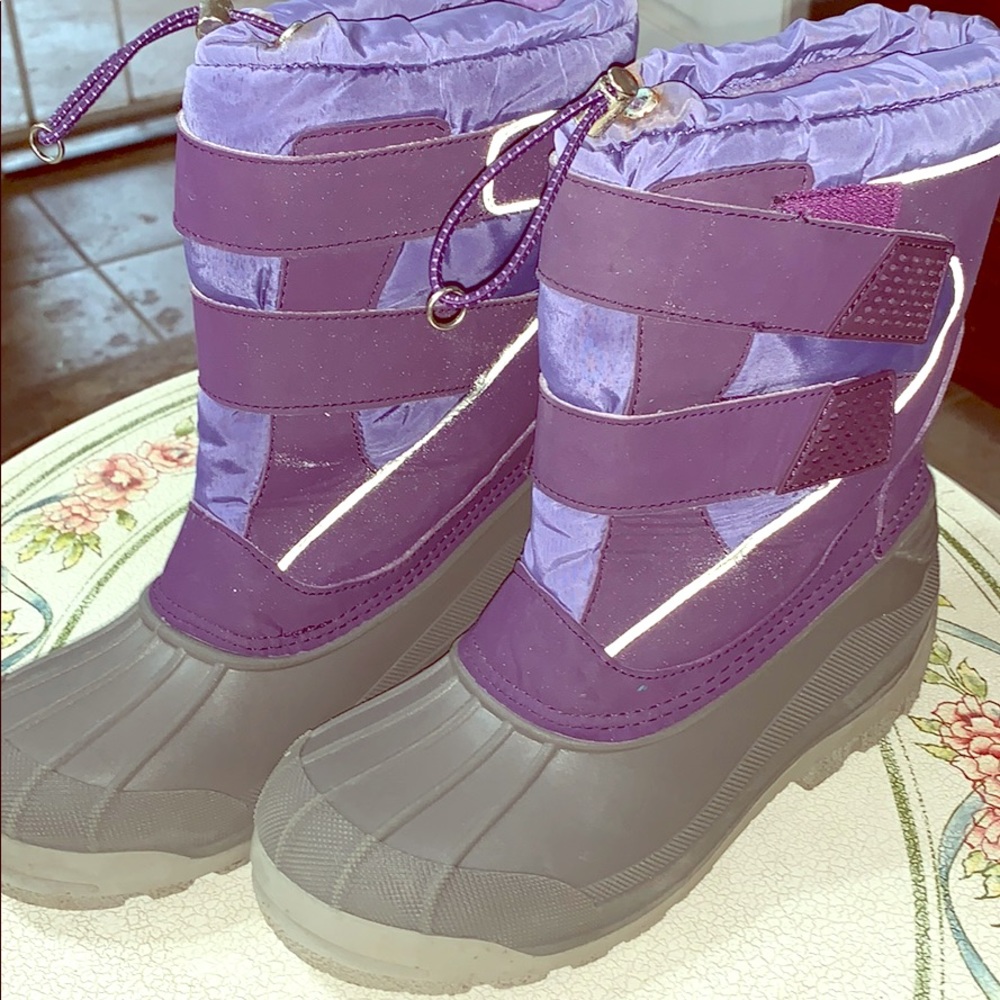 Lands end youth adolescent waterproof winter boots